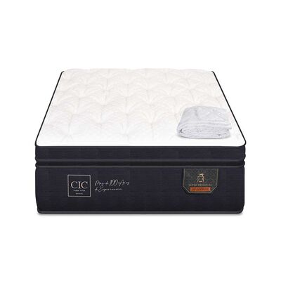 Imagen 1 del producto Colchón CIC 1,5 Plazas Súper Premium + Cubrecolchón
