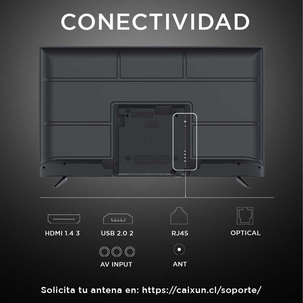 Smart TV LED 43&quot; Caixun FHD Google TV C43V1FG