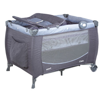 Cuna Playard Cielo Grey Dots Infanti
