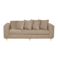 Sofá Innovamuebles Eagle Tela 3 Cuerpos Arena