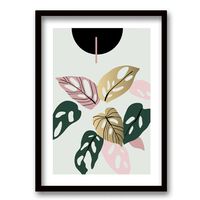 Cuadro Decorativo Retela Ruby Verde 50 x 35 cm