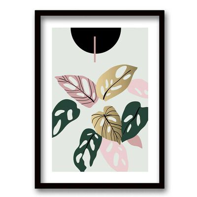 Imagen 1 del producto Cuadro Decorativo Retela Ruby Verde 50 x 35 cm