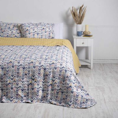 Quilt Mashini 2 Plazas Estampado Guayama