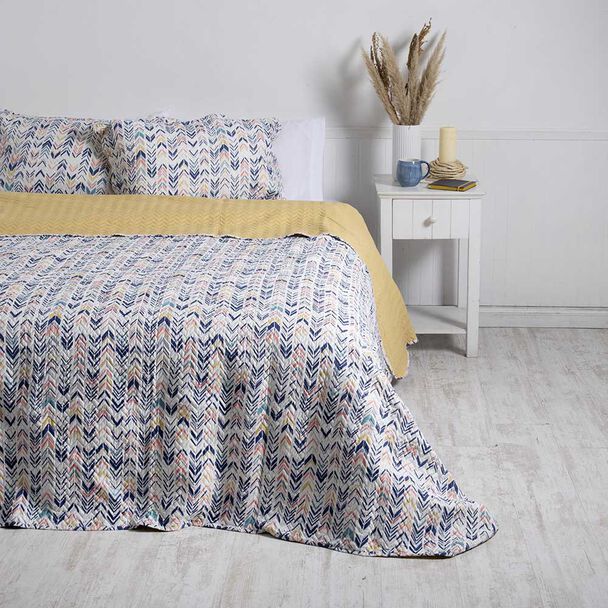 Quilt Mashini 2 Plazas Estampado Guayama