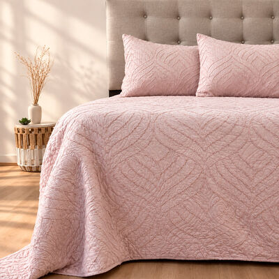 Quilt Doral King Touch Rosado