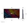 Smart TV LG QNED 43&quot; 4K UHD 43QNED70ASA 2025 + Magic Remote Control