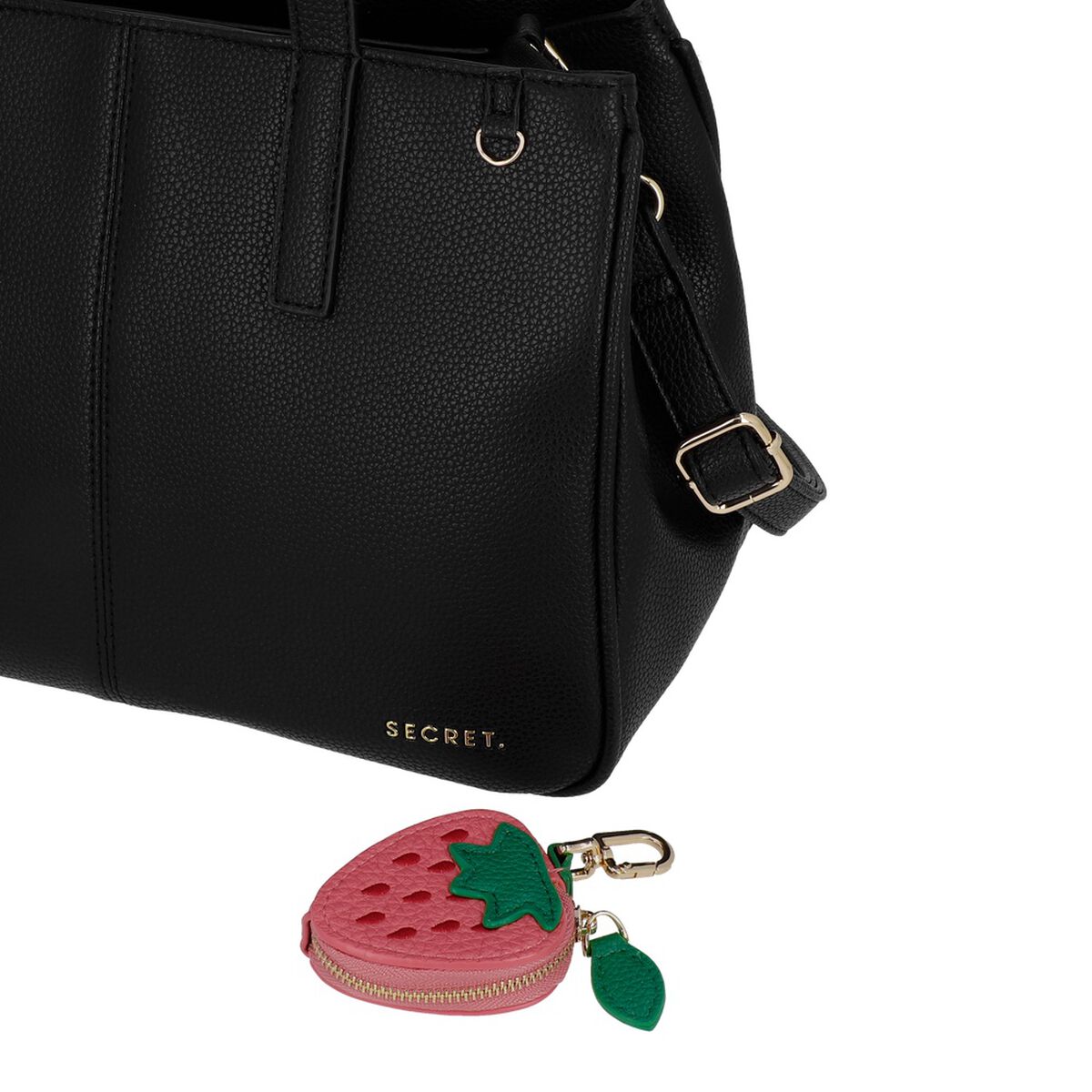 Cartera Tote Secret Aruba SC7 Mediana Negro