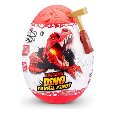 Hallazgo de Fósil Dino Volcán Serie 2 Robo Alive