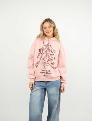 Imagen 1 del producto Polerón Mujer Icono Rosado