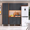 Kit de Cocina Onessta Prime 2 Cajones 11 Puertas Cinamomo Grafito