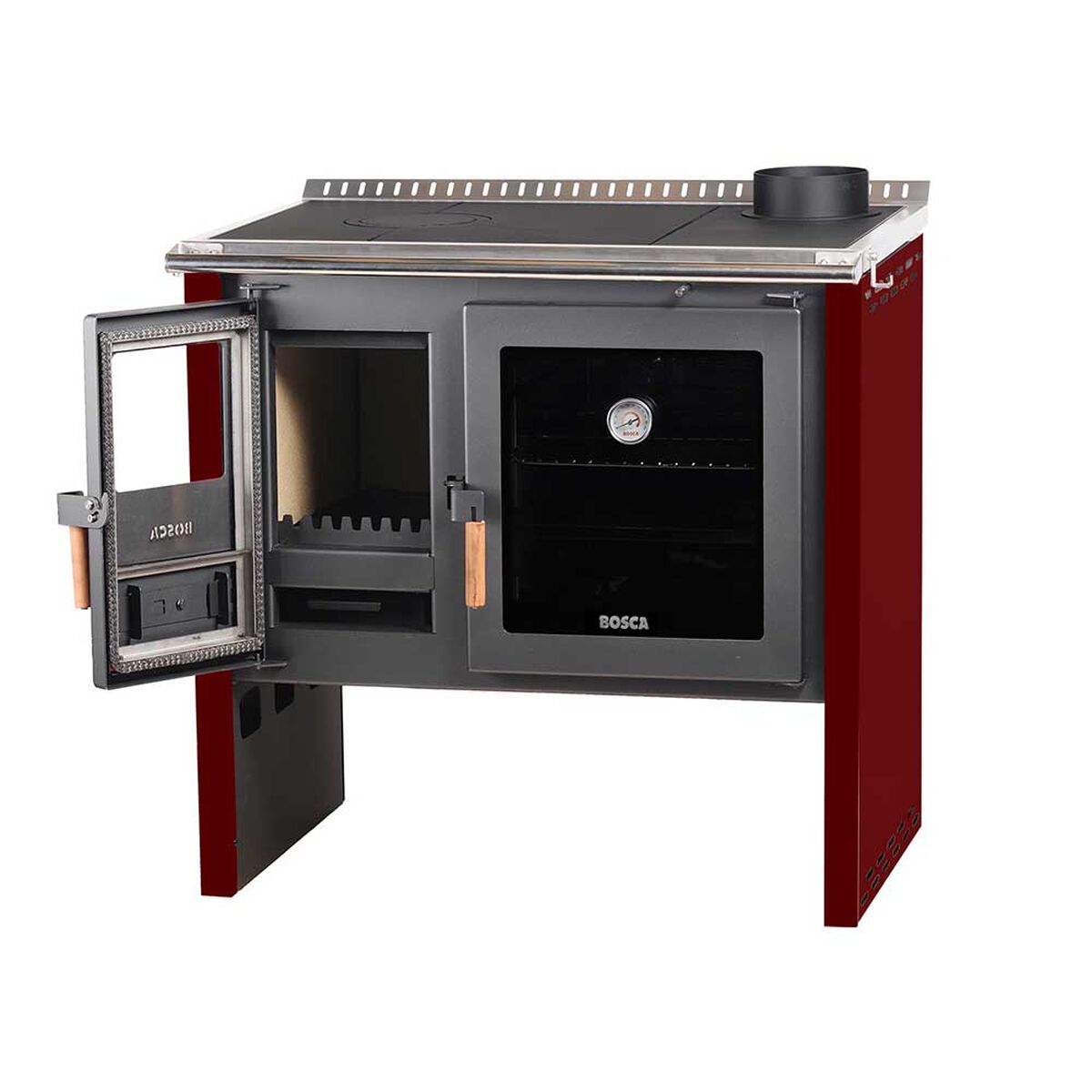 Cocina a Le&ntilde;a Bosca Hestia 90 Burdeo
