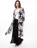 Kimono Estampado Mujer Fiourcci