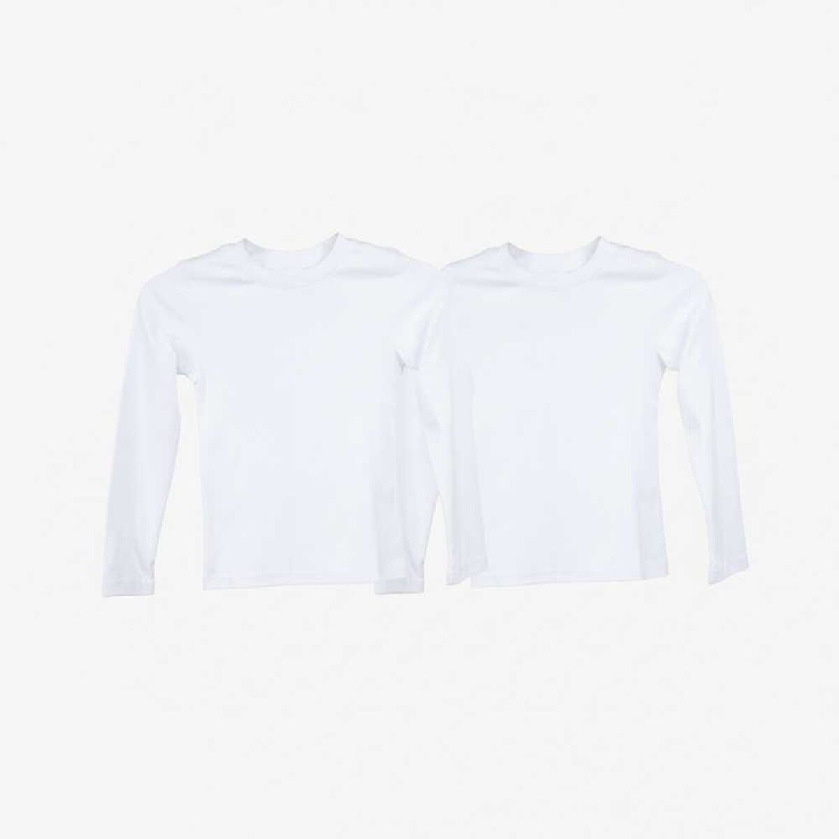 Pack 2 Camiseta Manga Larga Ni&ntilde;o Talla 6 a XL Crescendo