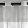 Juego Velos Doral Bordado 220 x 145 cm Blanco