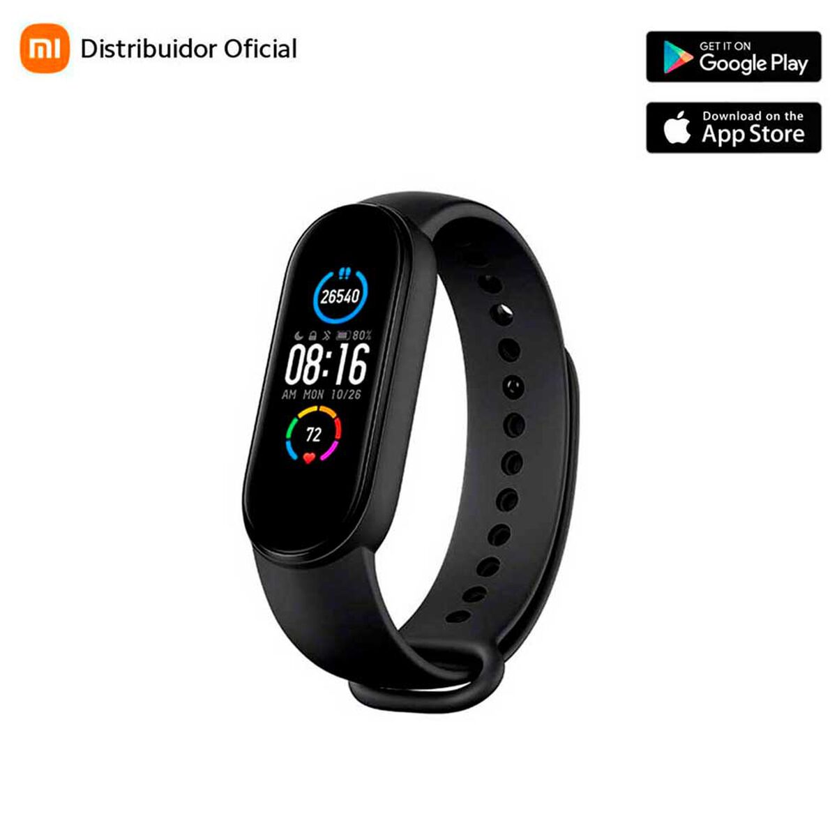 Smartwatch Xiaomi Mi Smart Band 5 16MB 1,1" Negro