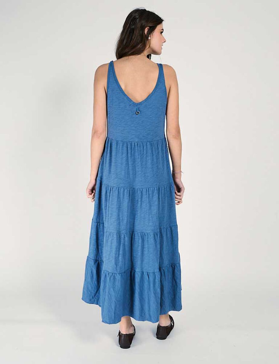 Vestido Maxi Sin Mangas Mujer Alma