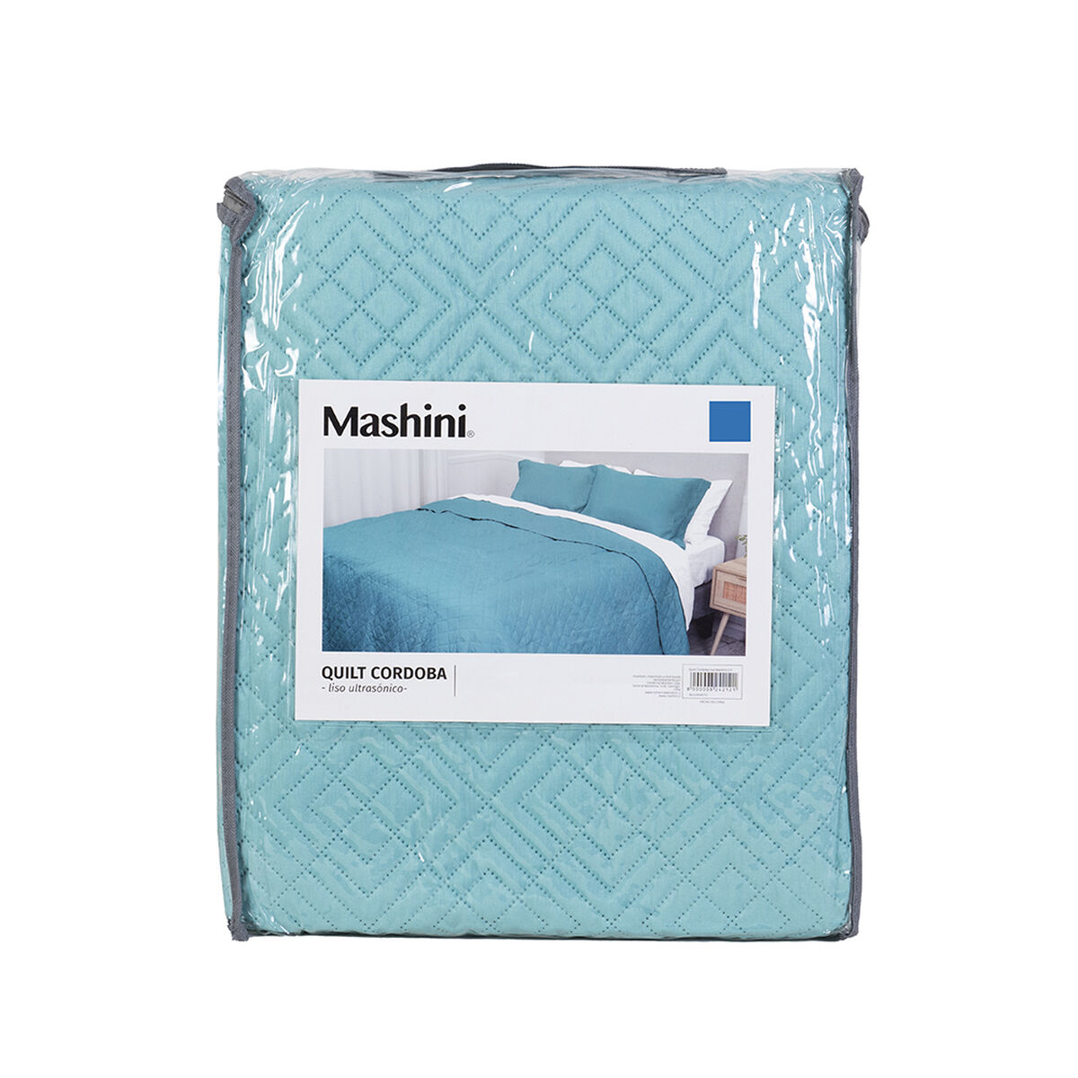 Cubrecama Mashini 2 Plazas Liso Calipso