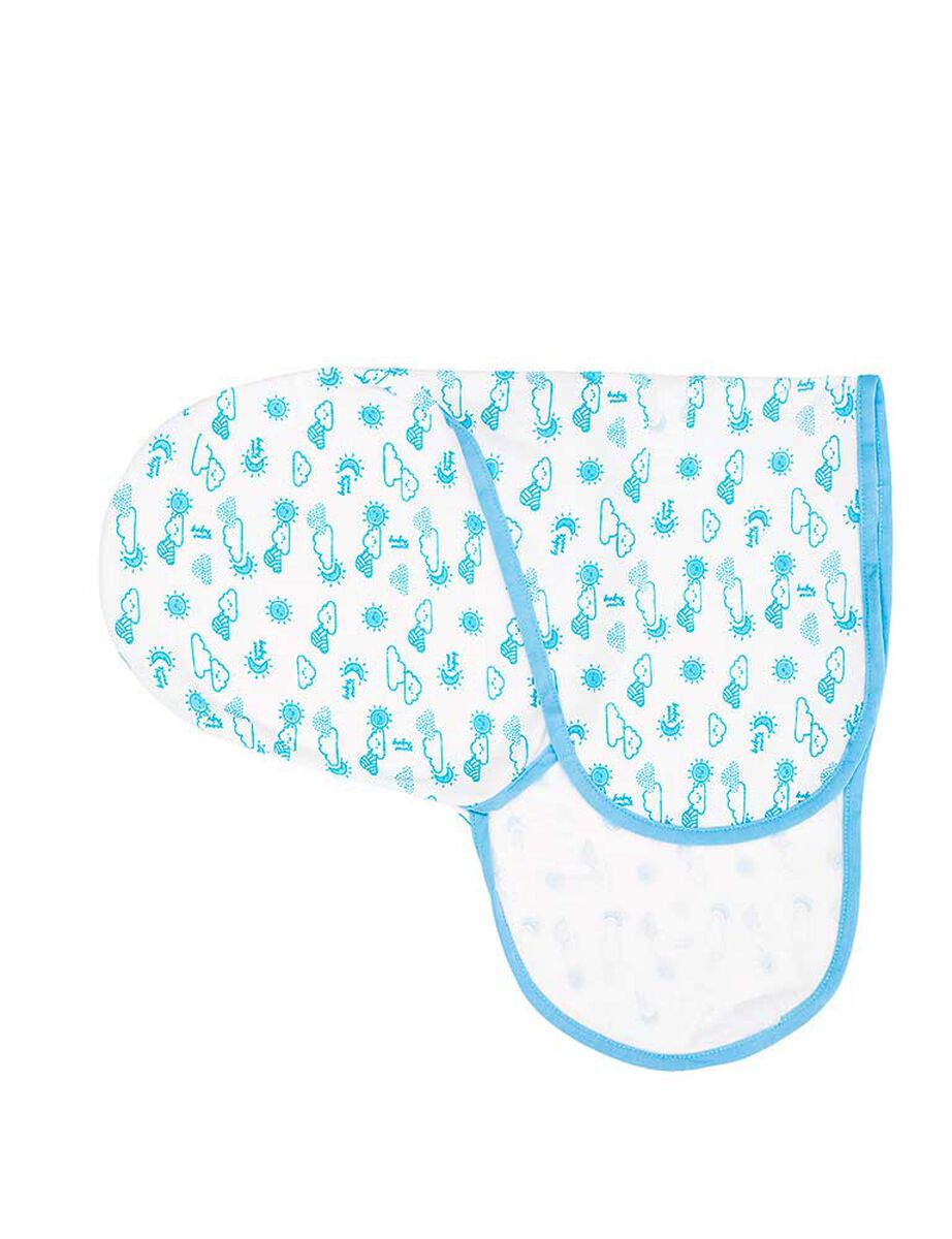 Saco para Bebé de Algodón Azul Baby Mink