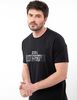 Polera Con Estampado Slim Manga Corta Hombre Zibel