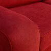 Juego de Living Elegant Detail Boston Sofá 3 Cuerpos + Sofá 2 Cuerpos Rojo