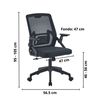 Silla de Escritorio Arthome Montreal Negra