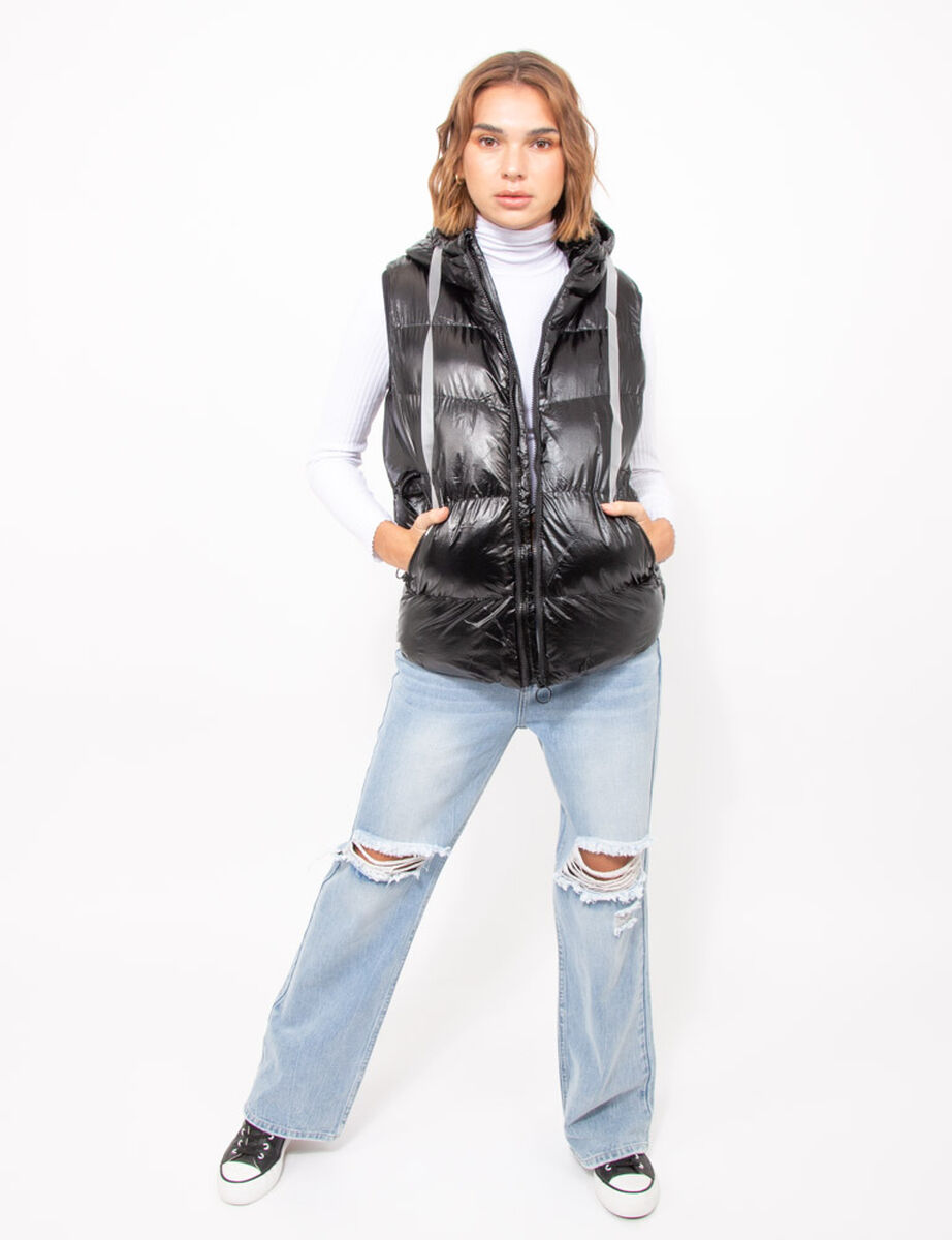 Parka Eléctrica Sin Mangas Mujer Icono