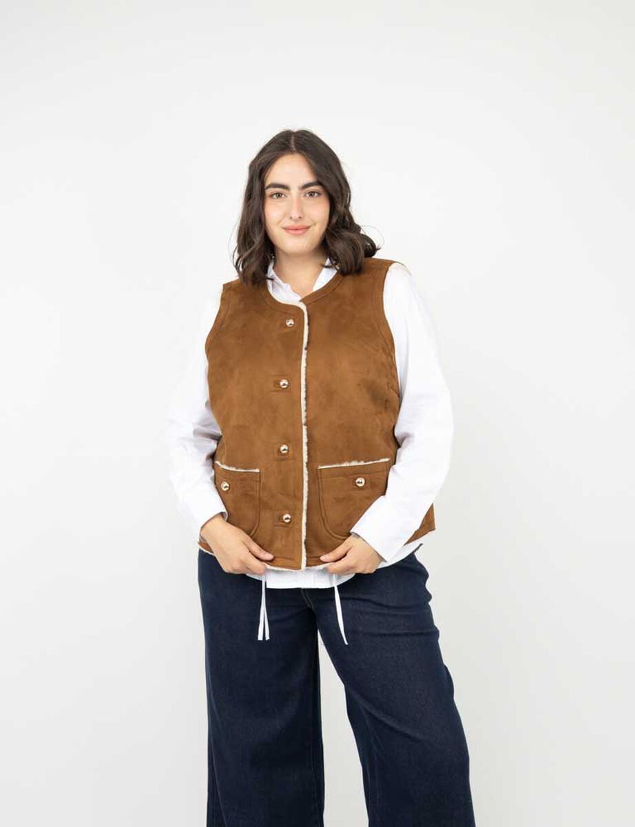 Chaqueta Sin Mangas Mujer Extralindas