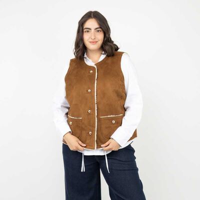 Chaqueta Sin Mangas Mujer Extralindas