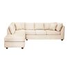 Sofá Seccional Izquierdo Latam Home Padua 3 Cuerpos Blanco