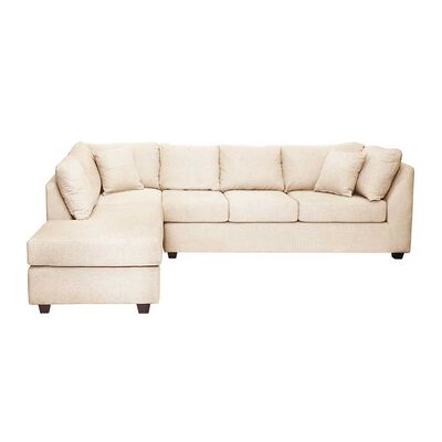 Sofá Seccional Izquierdo Latam Home Padua 3 Cuerpos Blanco