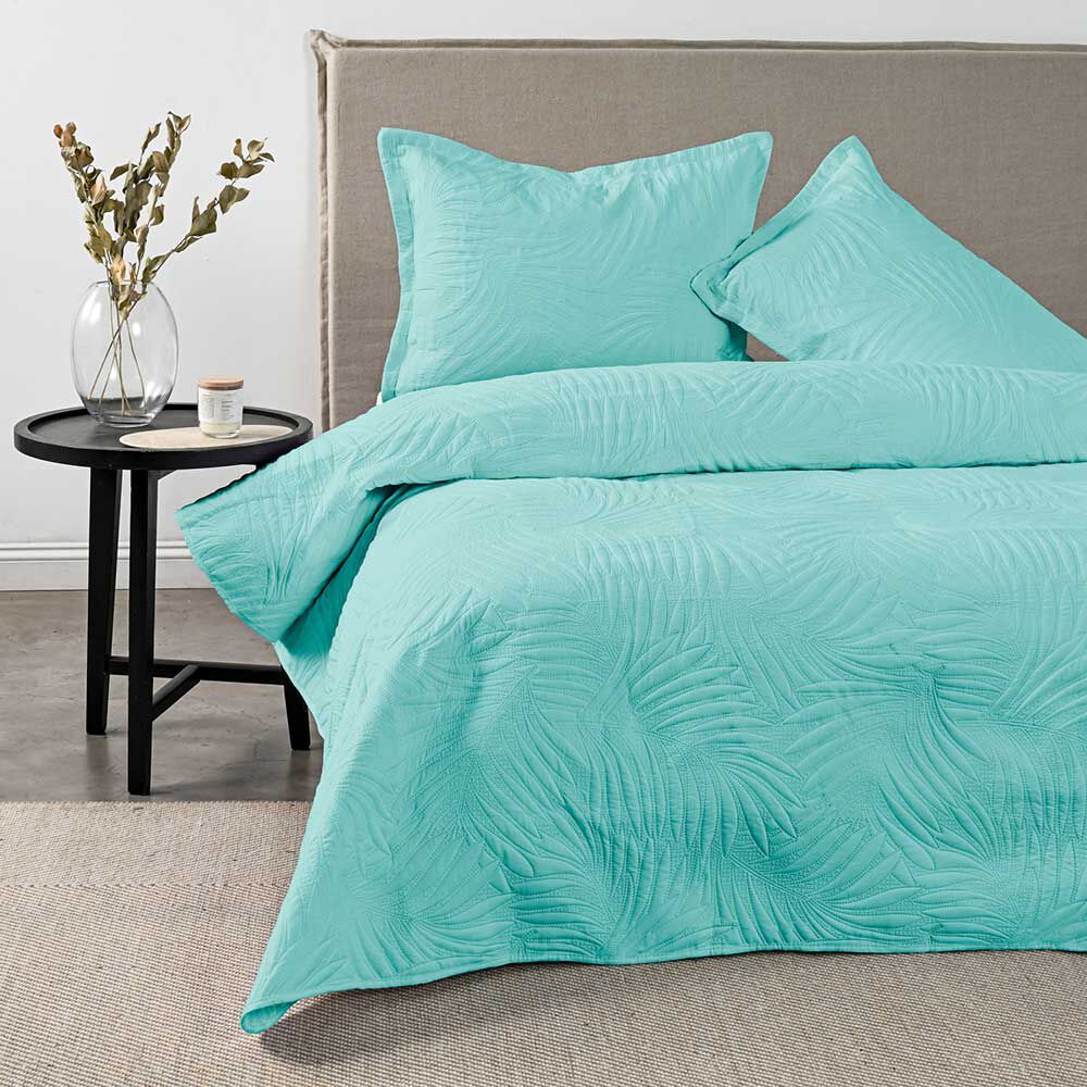 Quilt American Family King Marquis Aqua