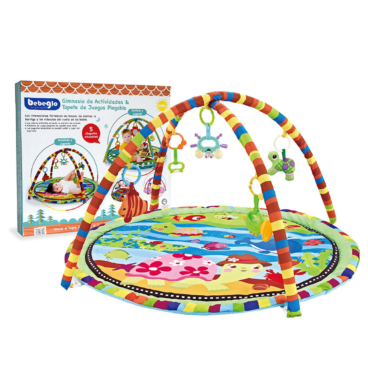 Gimnasio Interactivo Acuatico 2 Arcos Bebeglo Rs-18350