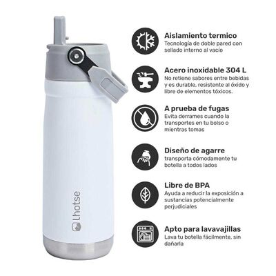 Imagen 2 del producto Botella  Lhotse Adventure 650 ml Blanco