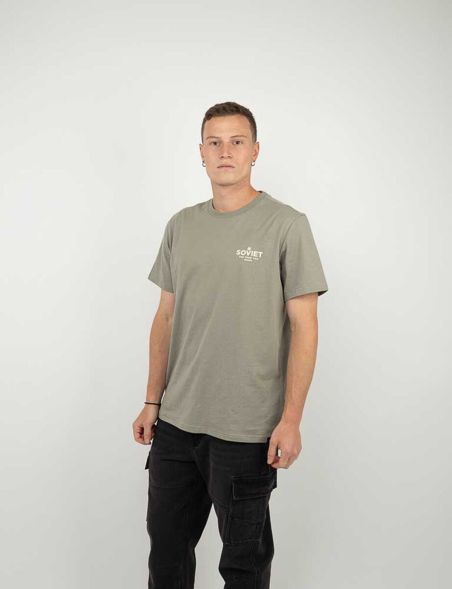 Polera Manga Corta Hombre Soviet