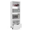 Despensa de Cocina delta Vekkahome 2 Puertas 1 Cajon Blanca