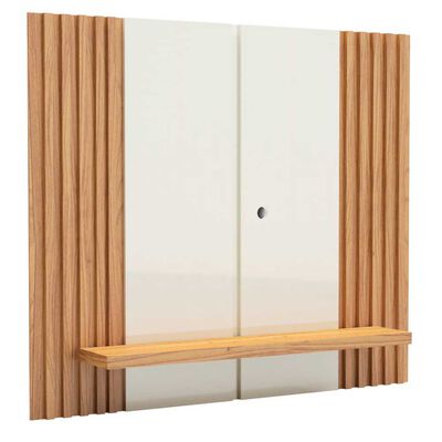 Panel TV Roca Iguapé Hasta 60" Blanco Roble