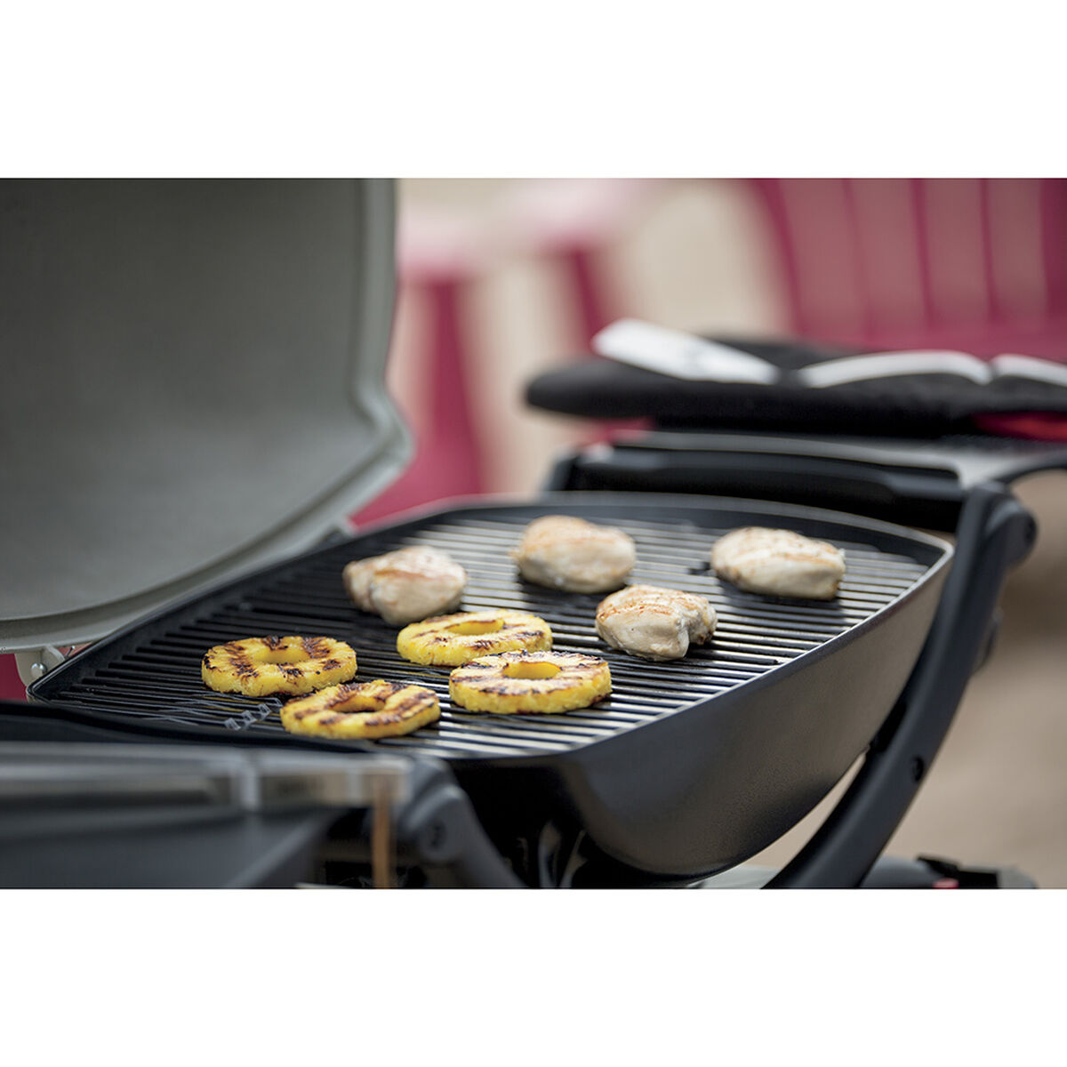Parrilla a Gas Titan Q2200 Weber Aluminio Fundido