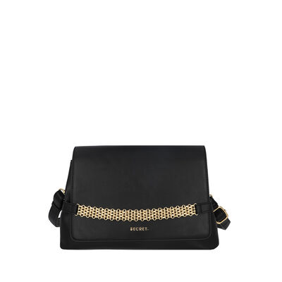 Bandolera Secret Bilbao FW25 M Negro