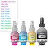 Pack Tintas Brother Botellas BTCMYK Negro - ​​Cyan - Magenta - Amarillo