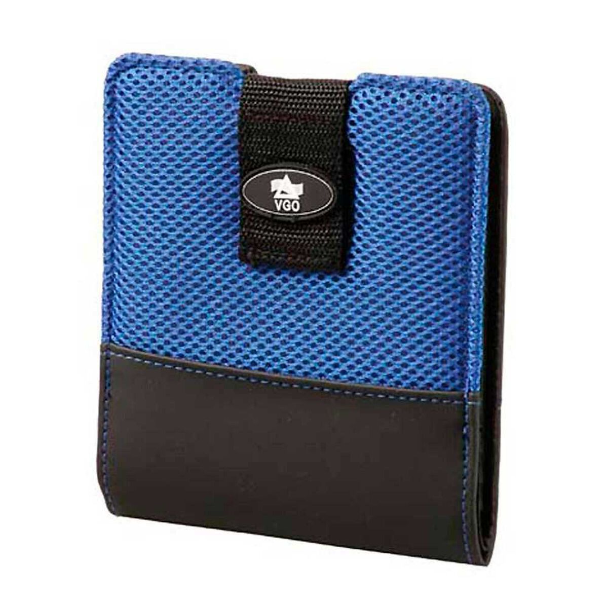 Porta CD Vin&iacute;lico Vgo 28 Cds Azul