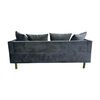 Sofá Furnitech Estambul 3 Cuerpos Gris