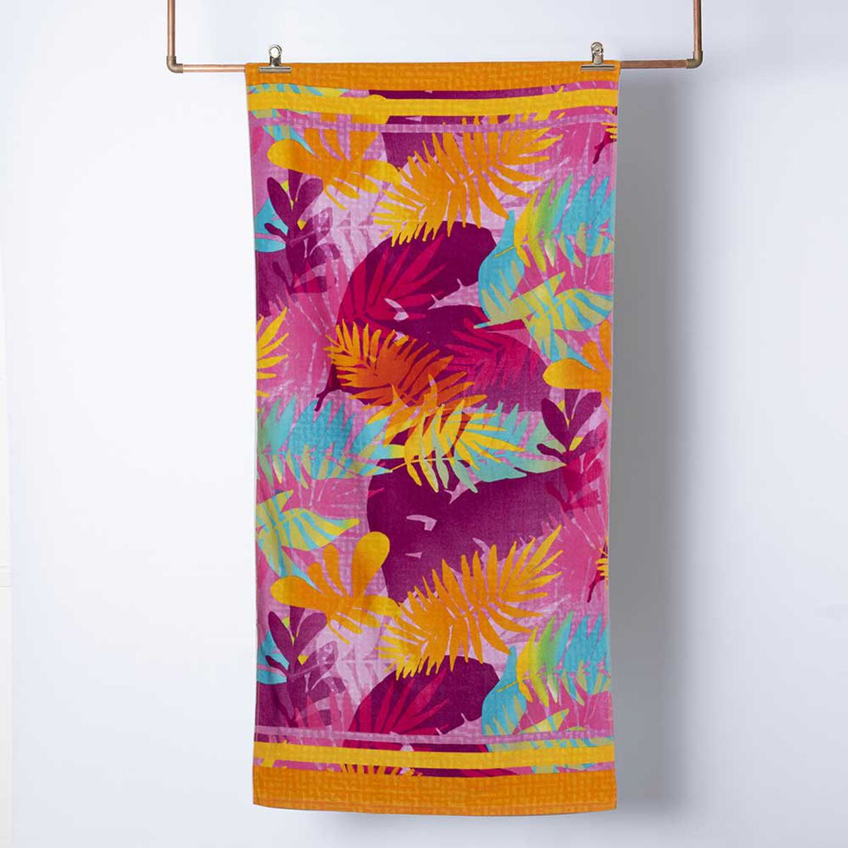 Toalla de Playa Mashini Palm 70 x 150 cm