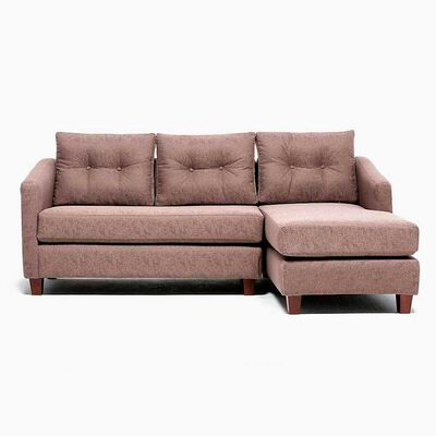 Imagen 1 del producto Sofá Seccional Barra Design Elena Derecho 3 Cuerpos Café