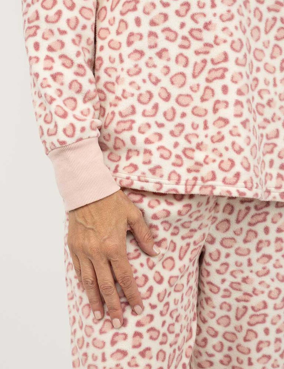 Pijama de Polar Mujer Portman Club