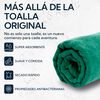 Pack 2 Toallas Microfibra Terry Verde Pro Outdoor