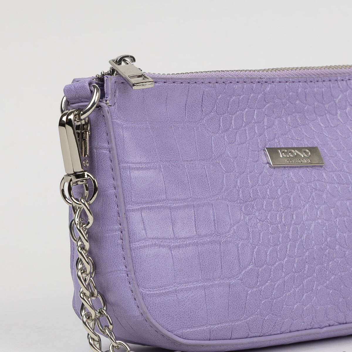 Bolso Lila Icono