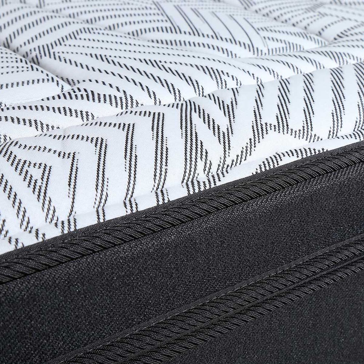Cama Europea Rosen Base Dividida King Tempo + Respaldo Maurice Gris