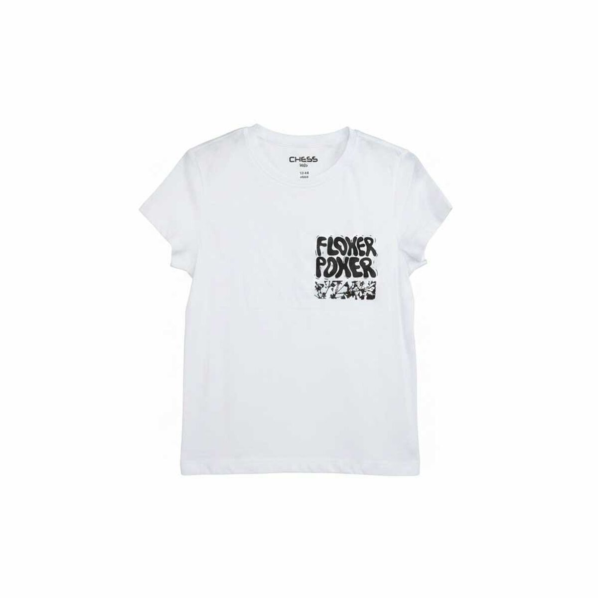 Polera Manga Corta Ni&ntilde;a Chess
