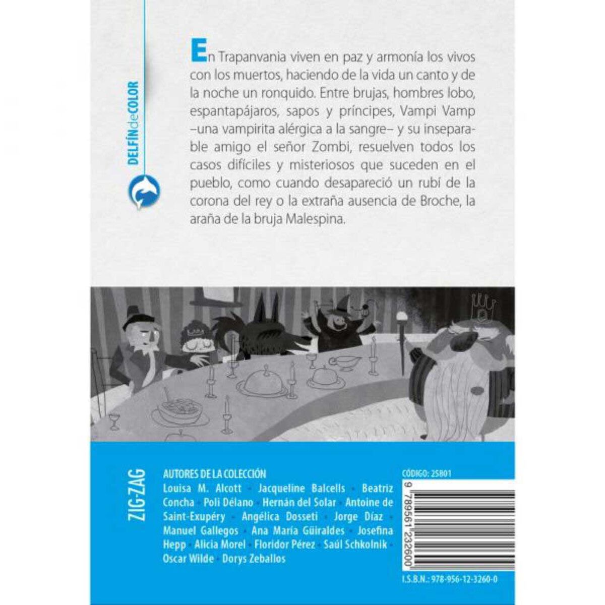 Libro Vampi Vamp y El Señor Zombi Jacqueline Balcells; Ana María Güiraldes Zig-Zag