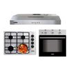Kit Empotrable Campana Mabe CM6045XV0 + Encimera CMG6044SD-1CL + Horno HM6031EXAI0